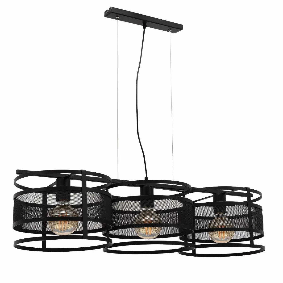 Lampa wisząca GORMAR czarna