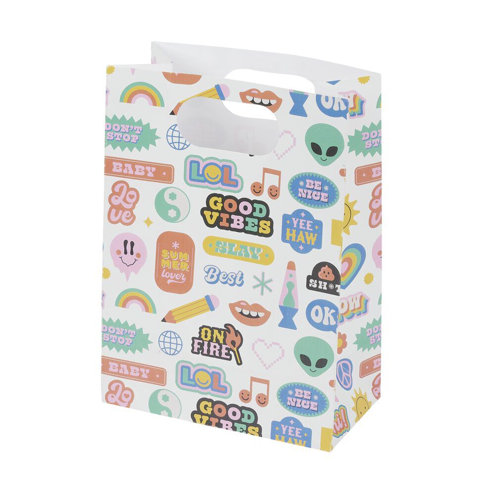 Sac à bonbons pochette thème candy x8