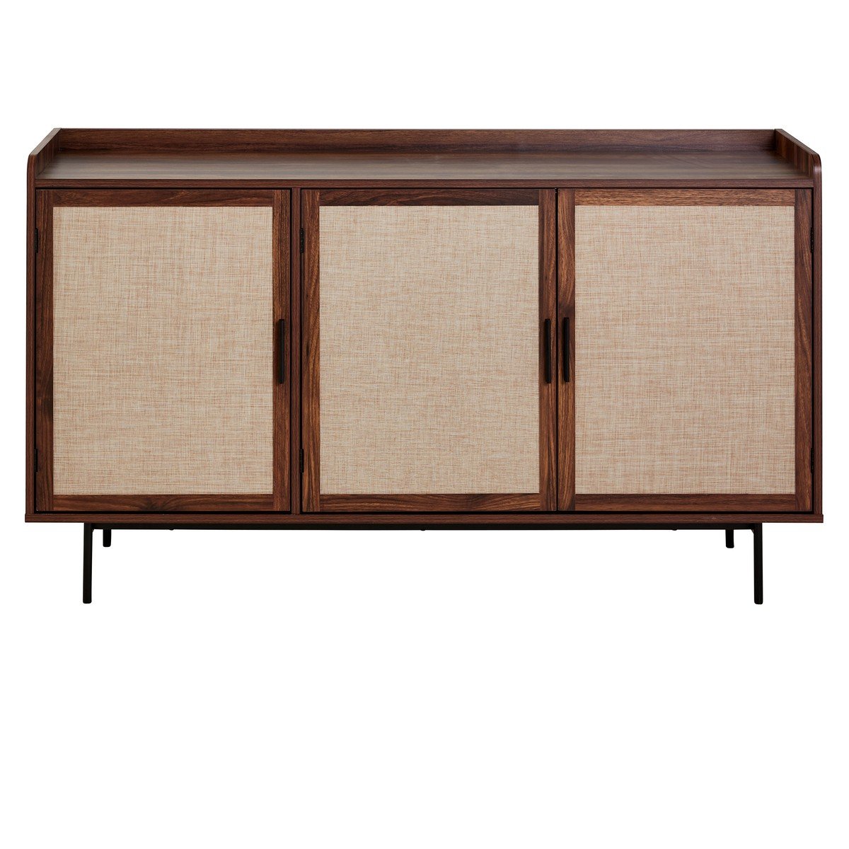 Calicosy - Dressoir JETSON - L140 cm - Walnootlook & stof