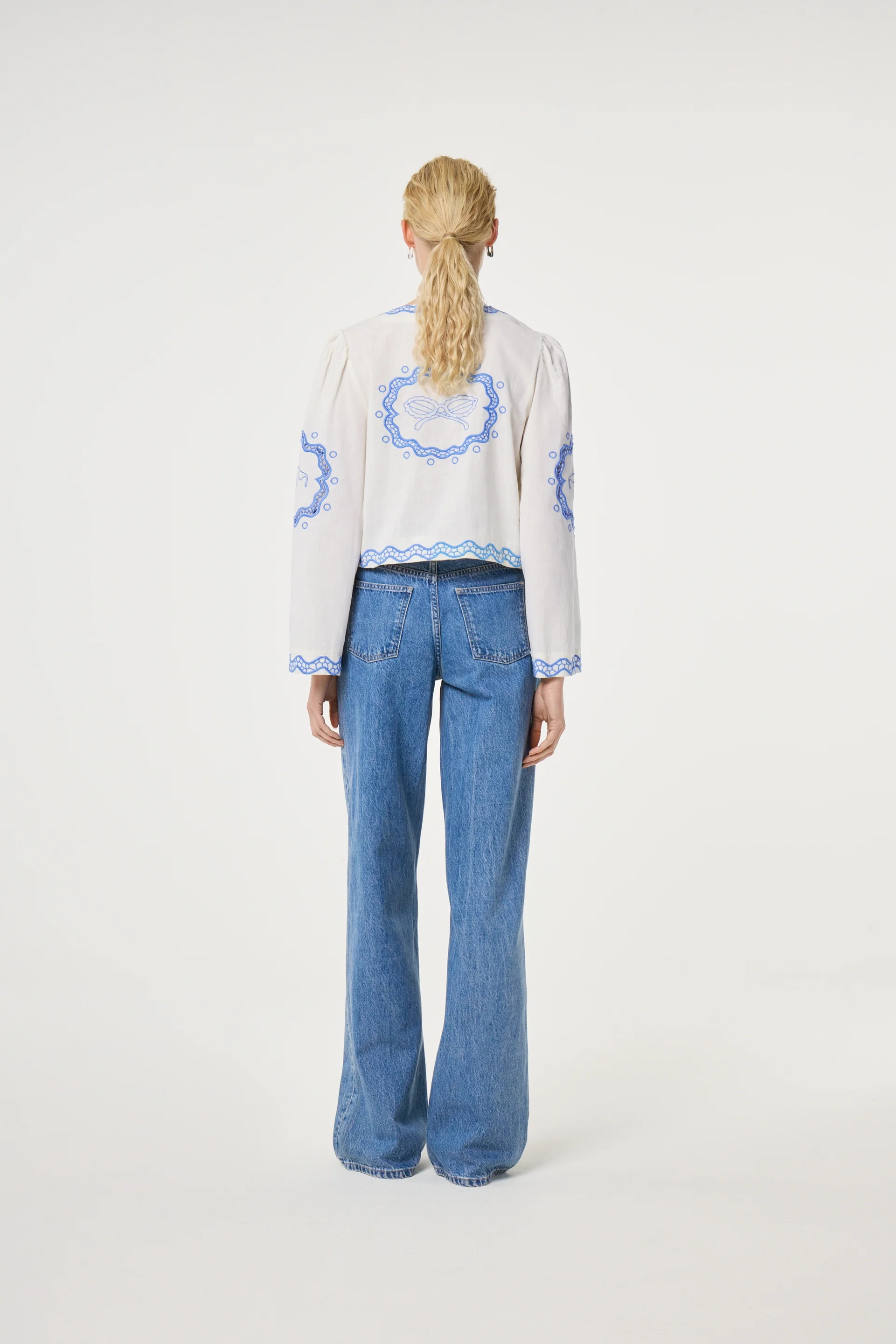 Lulu Loose Jeans | Faded Light Blue