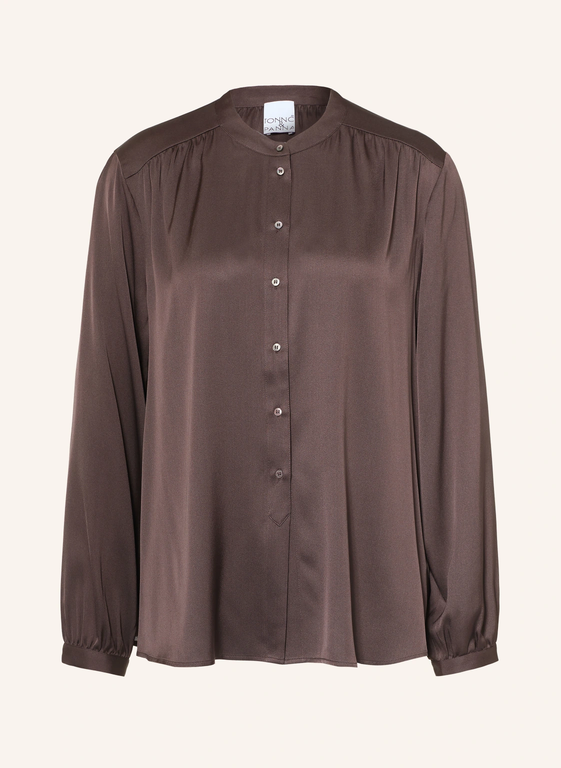 TONNO & PANNA Satinbluse