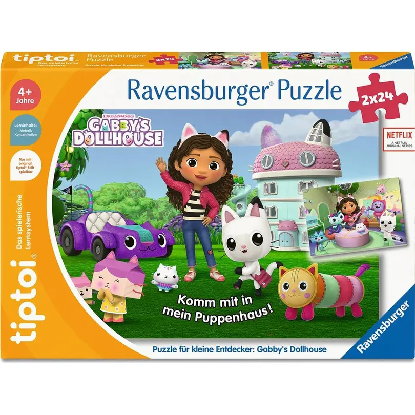 Puzzle 2er-Set Gabbys Dollhouse