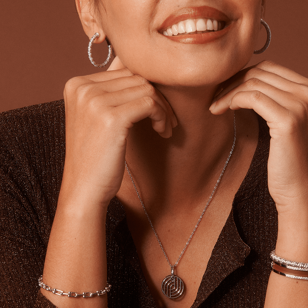 Boucles d'oreilles Icône Torsade