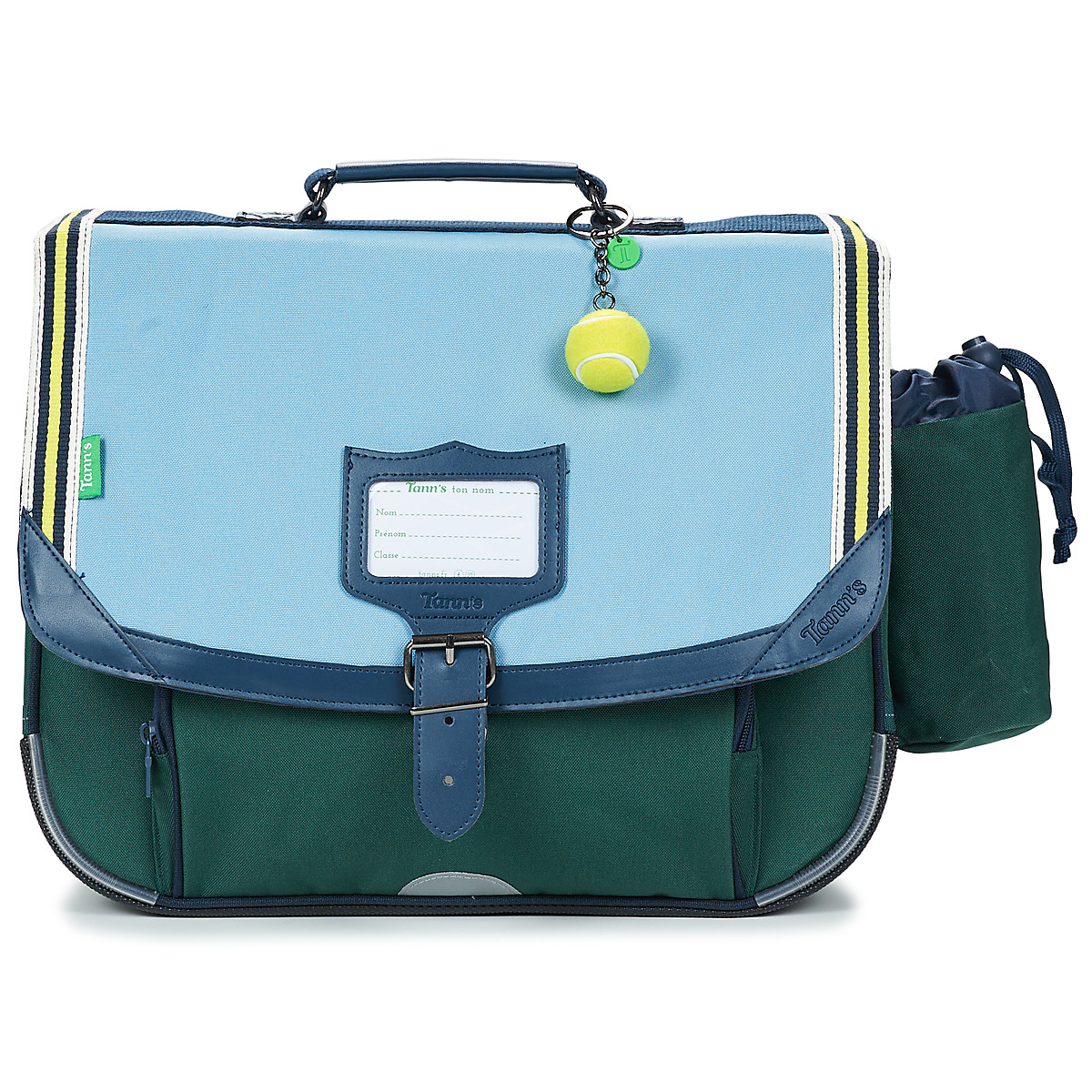 Tann's - VALENTIN CARTABLE 38CM POCHE GOURDE - Blue / Green