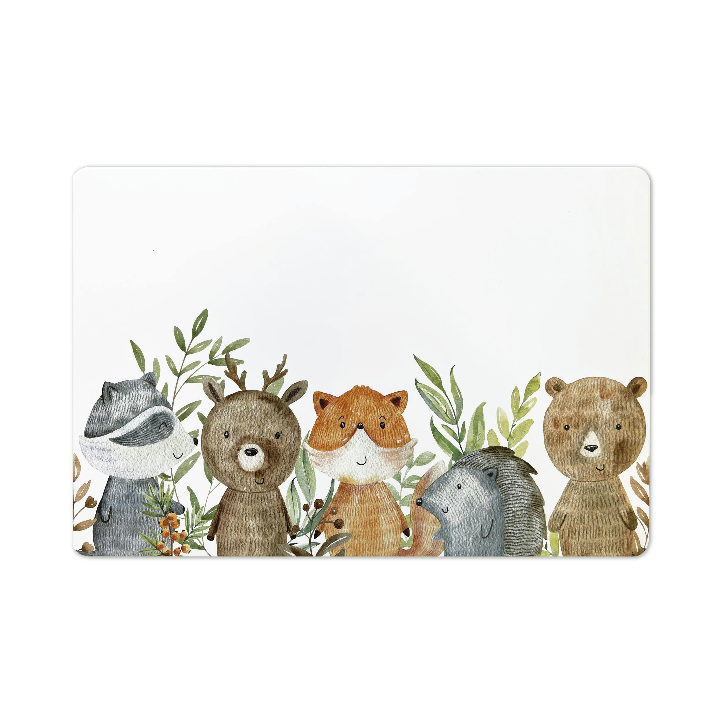 Animal-Themed Kids Placemat, 2-pk