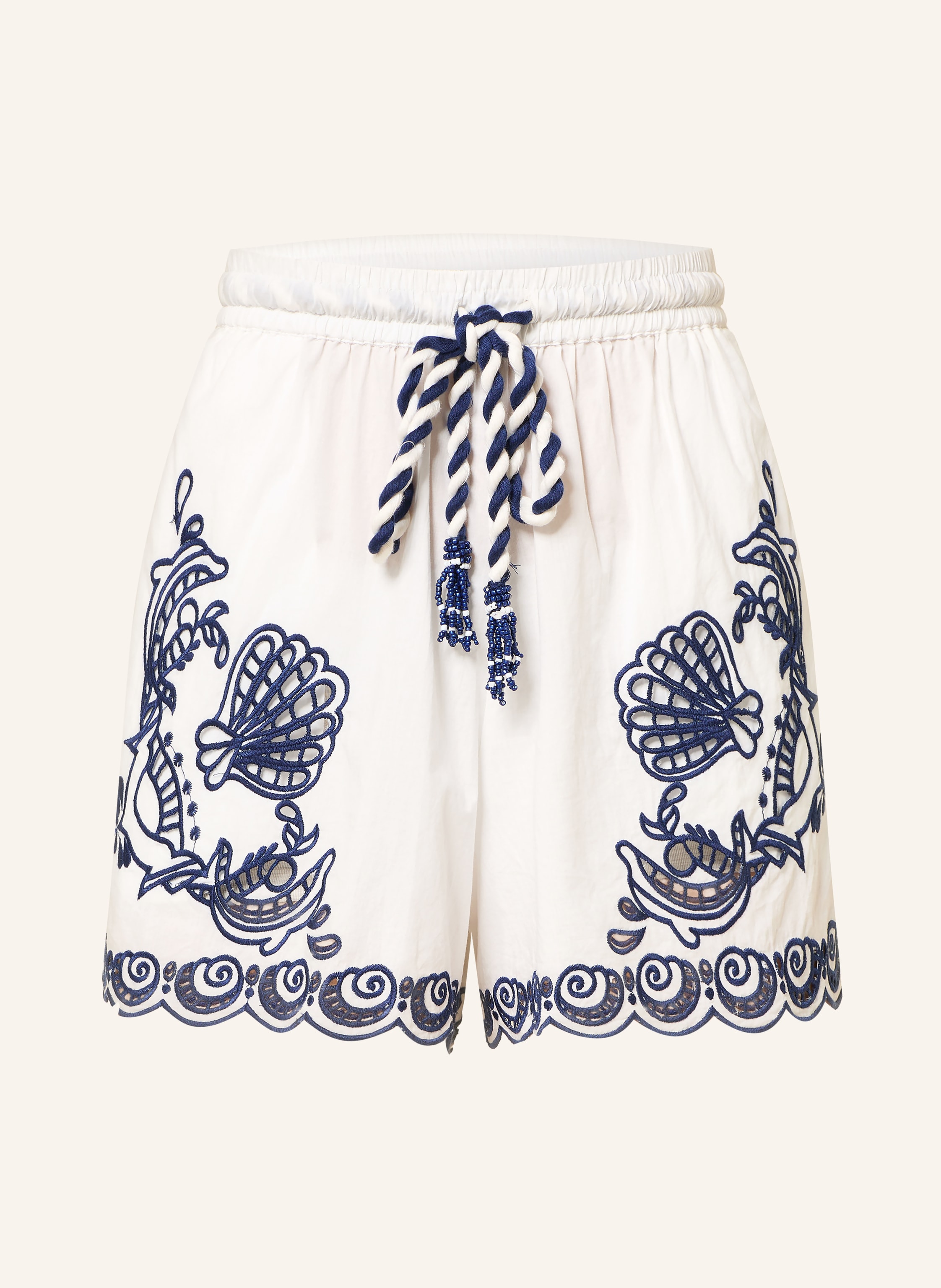 FARM RIO Shorts GARDEN TILES mit Lochspitze