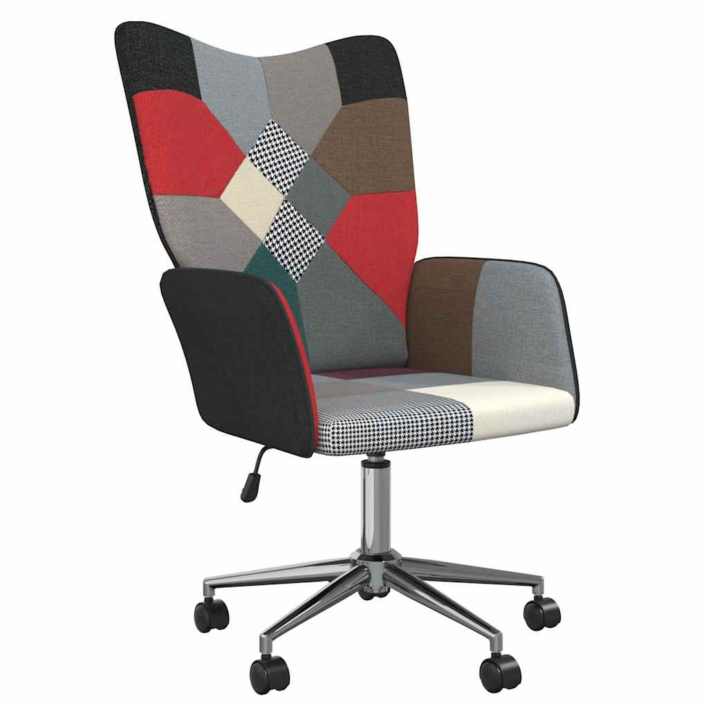 Fotel Wypoczynkowy Tapicerowany Patchwork Do Salonu Pokoju