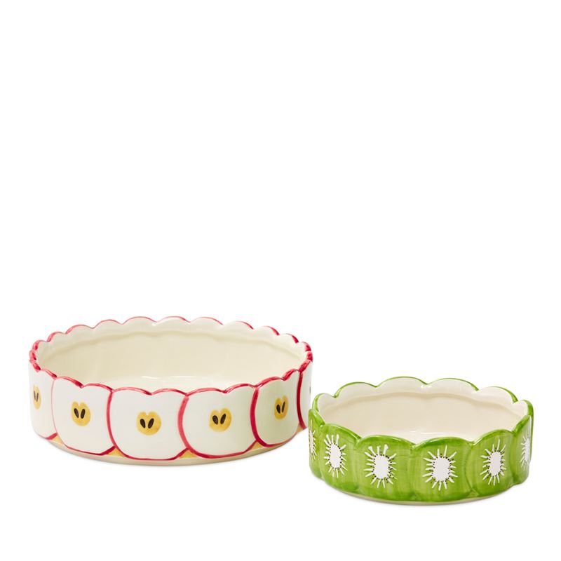 Green Kiwi Fruit Bowl