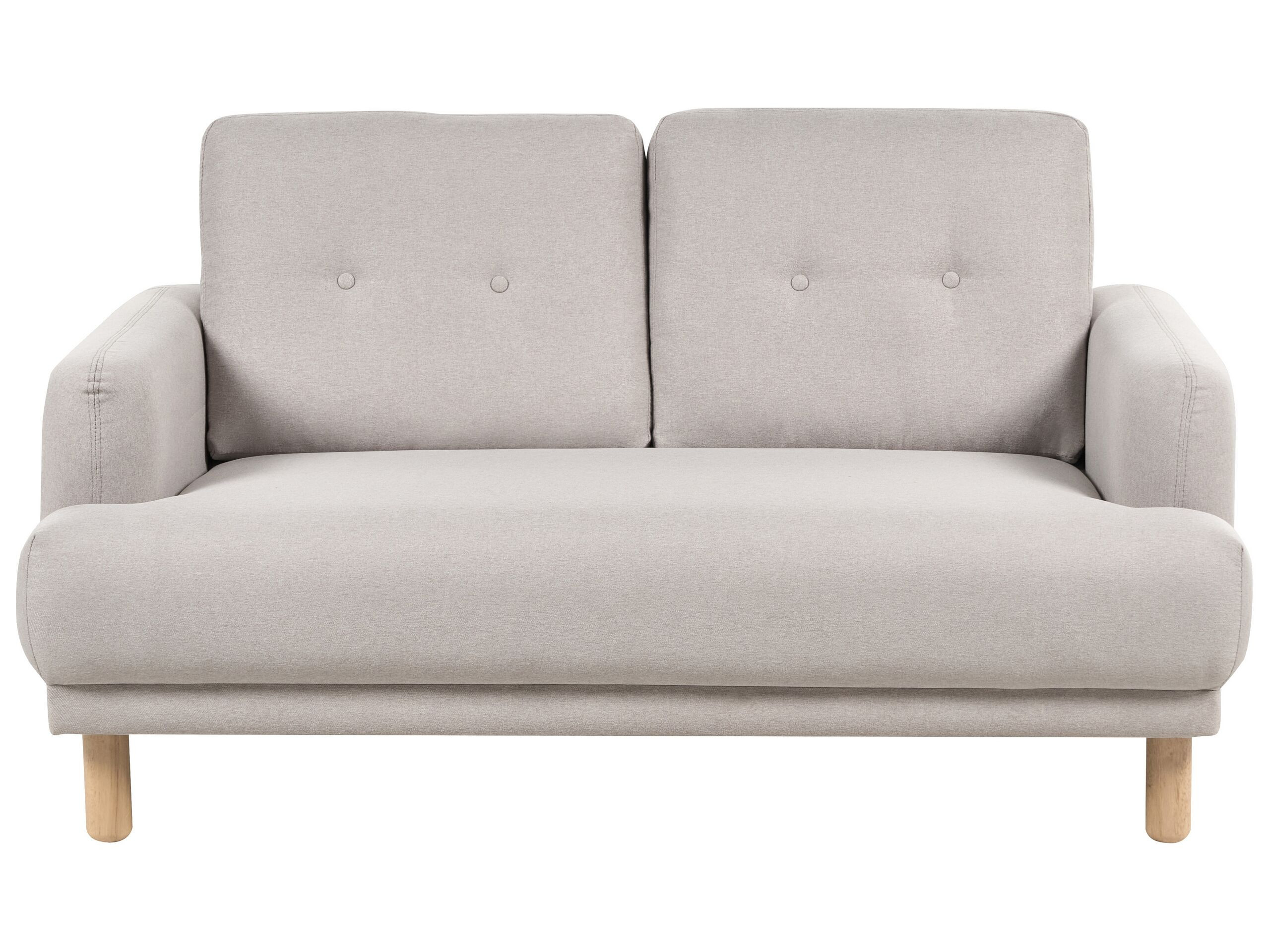Sofa TUVE Beżowoszary dla 2 osób