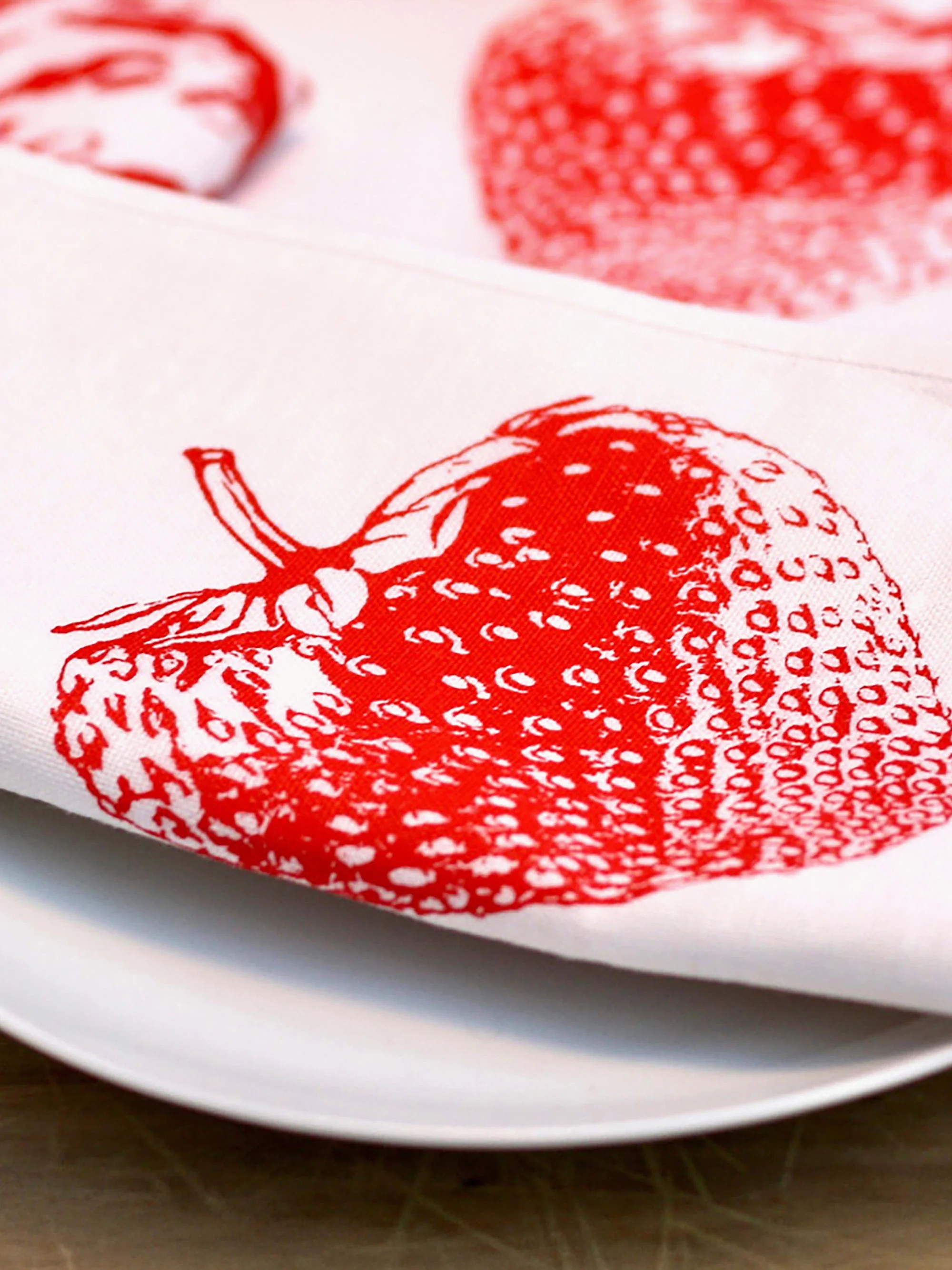 Handbedruckte Serviette Dalila