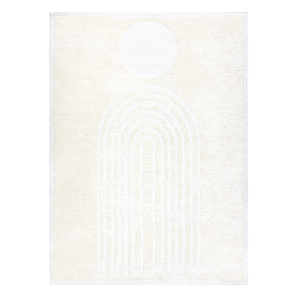 Dywan MODE 8597 geometryczny krem 80x150 cm