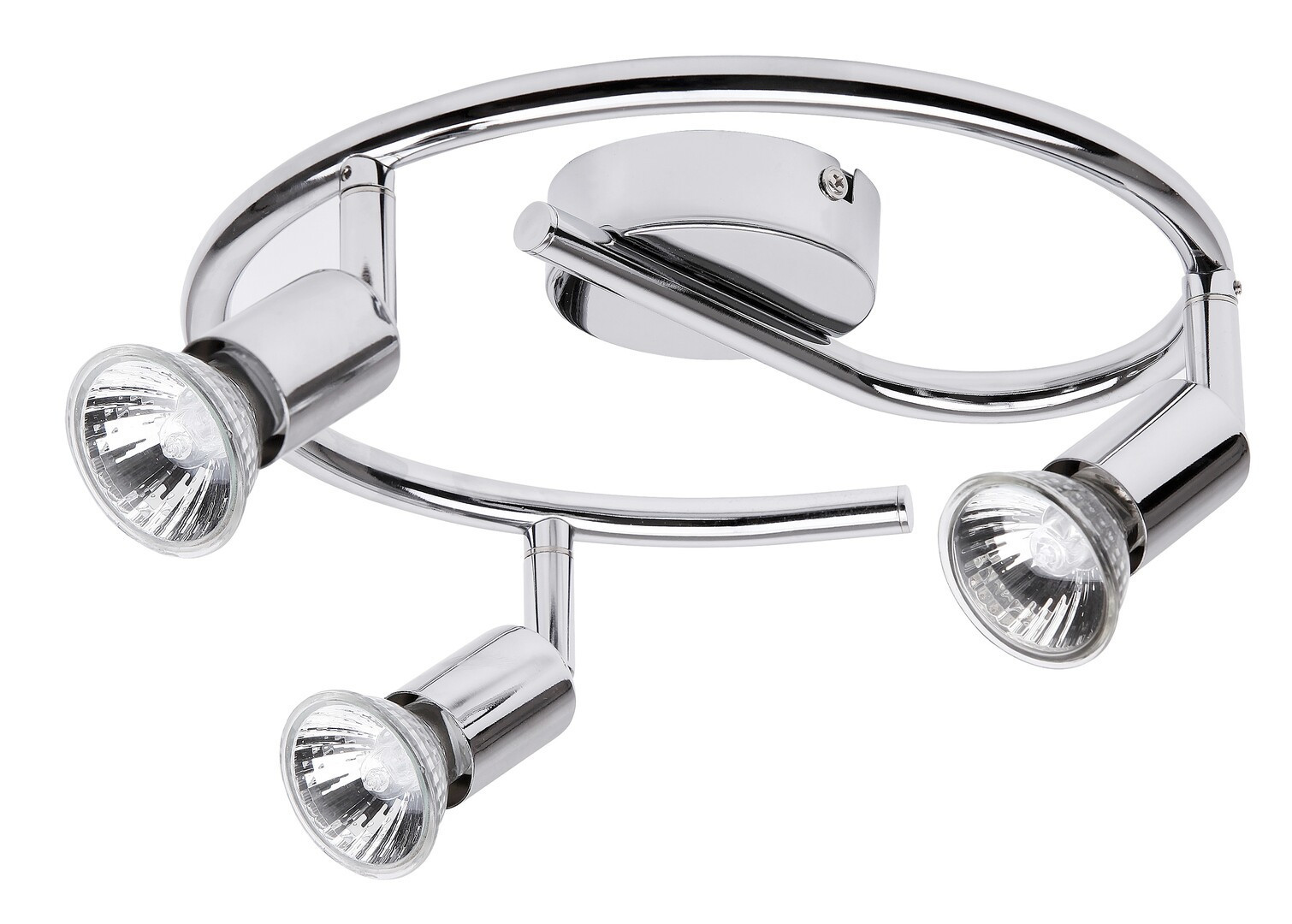 Reflektor sufitowy chromowany Norton 3xGU10x50W wym:13x25x25cm Rabalux