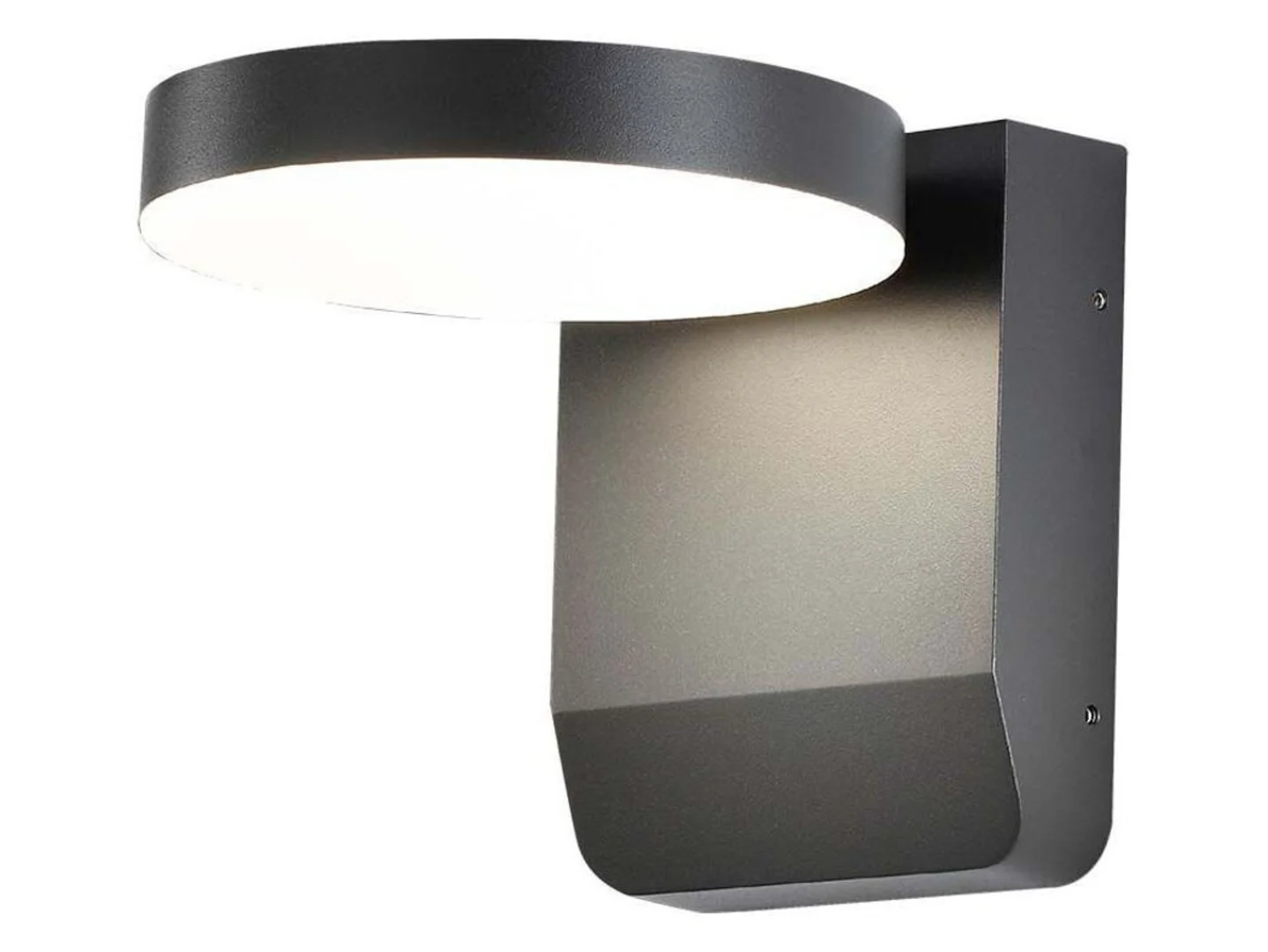 Kinkiet zewnętrzny VT-11020 LED 4000K 16 cm aluminiowy czarny