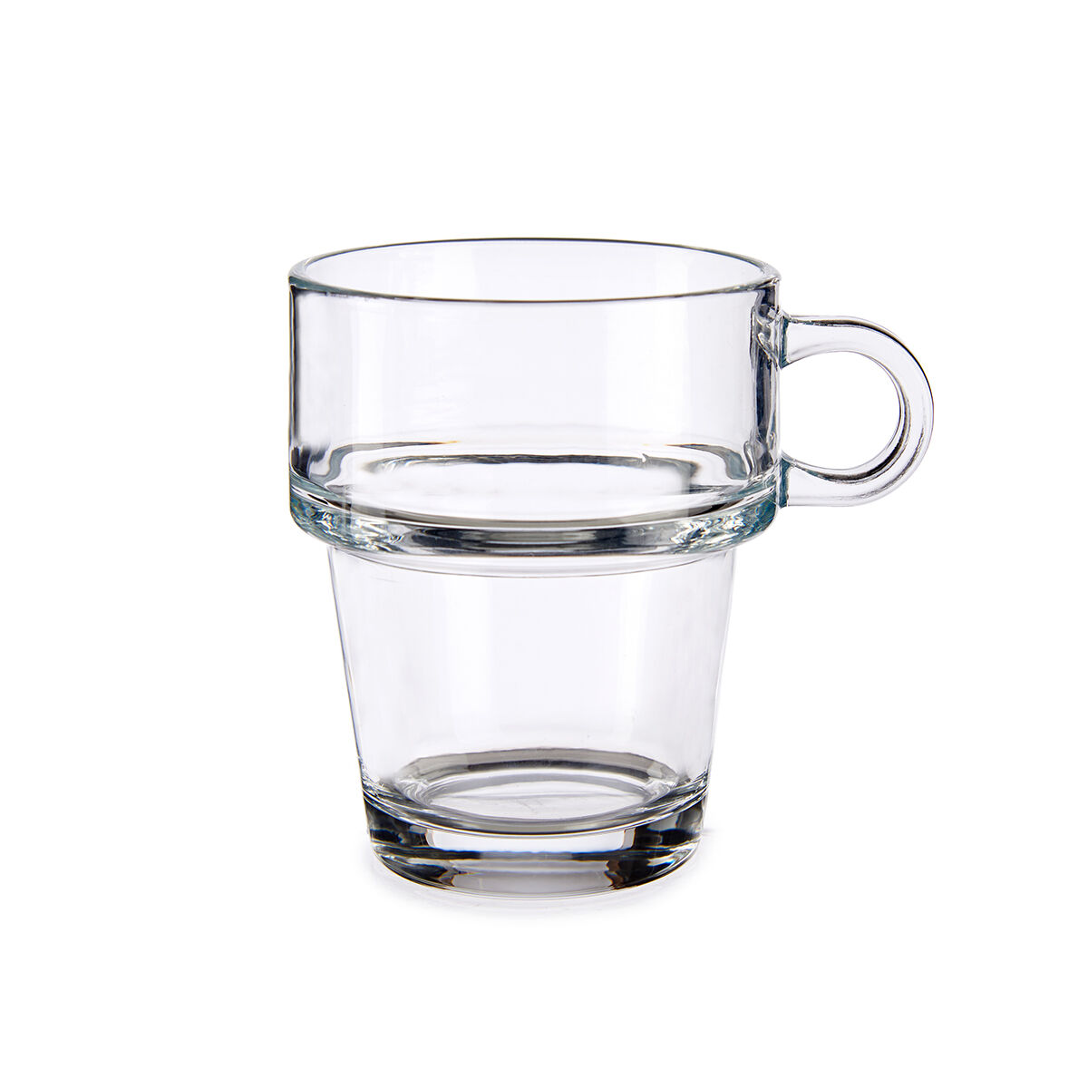 Caneca em vidro empilhável 26cl