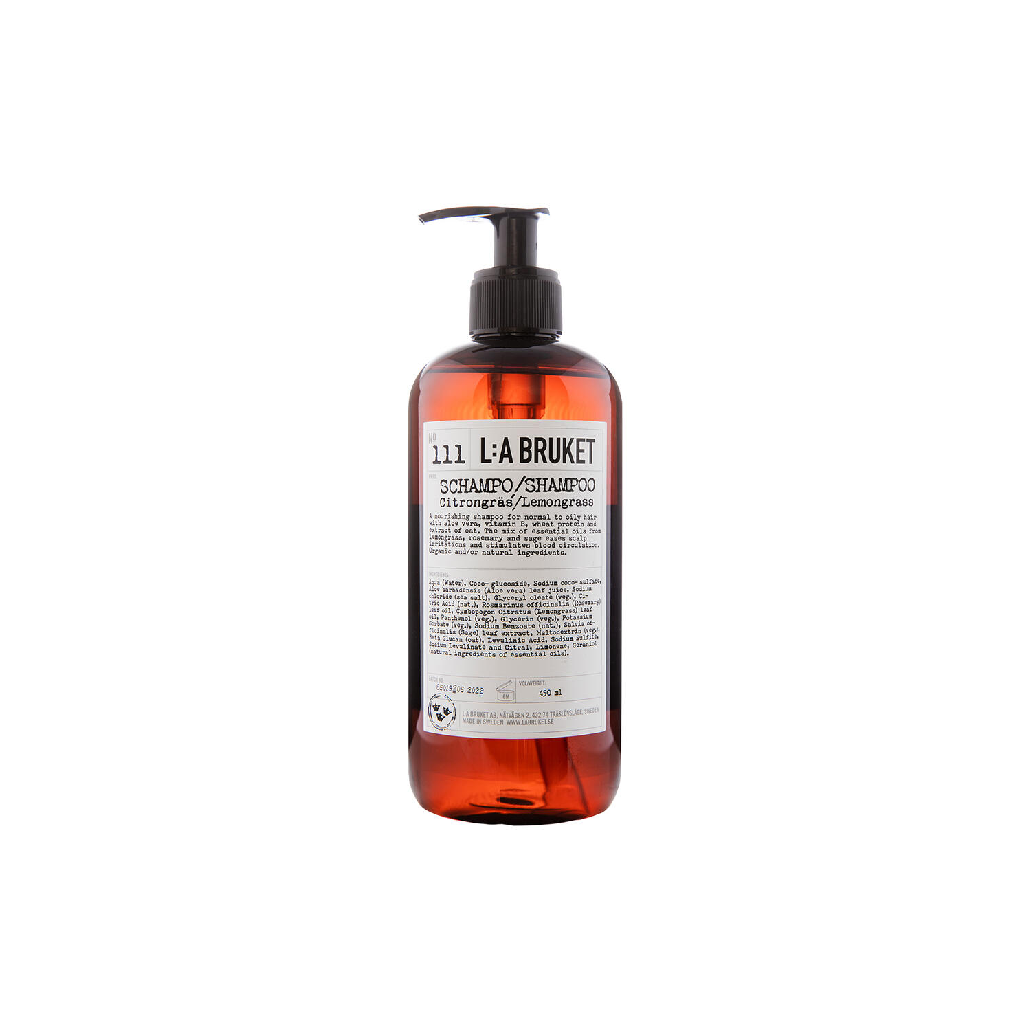 No. 111 Shampoo, lemongrass
