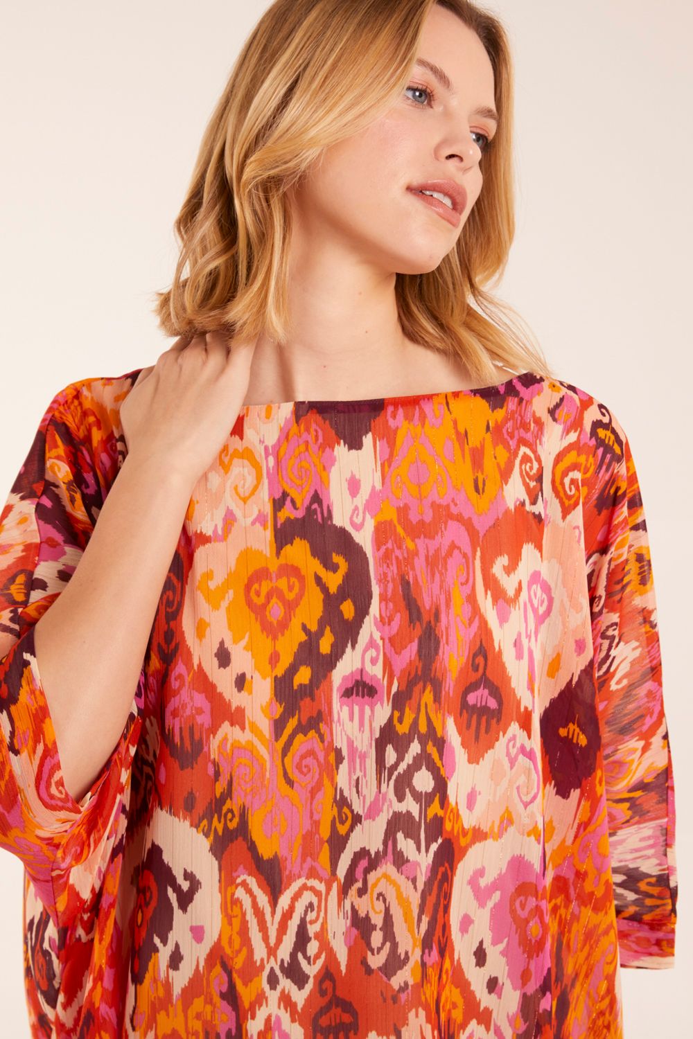 Blue Vanilla Oversized Kimono Top