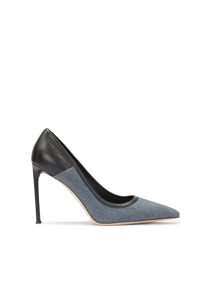 Blue-black combined material pumps