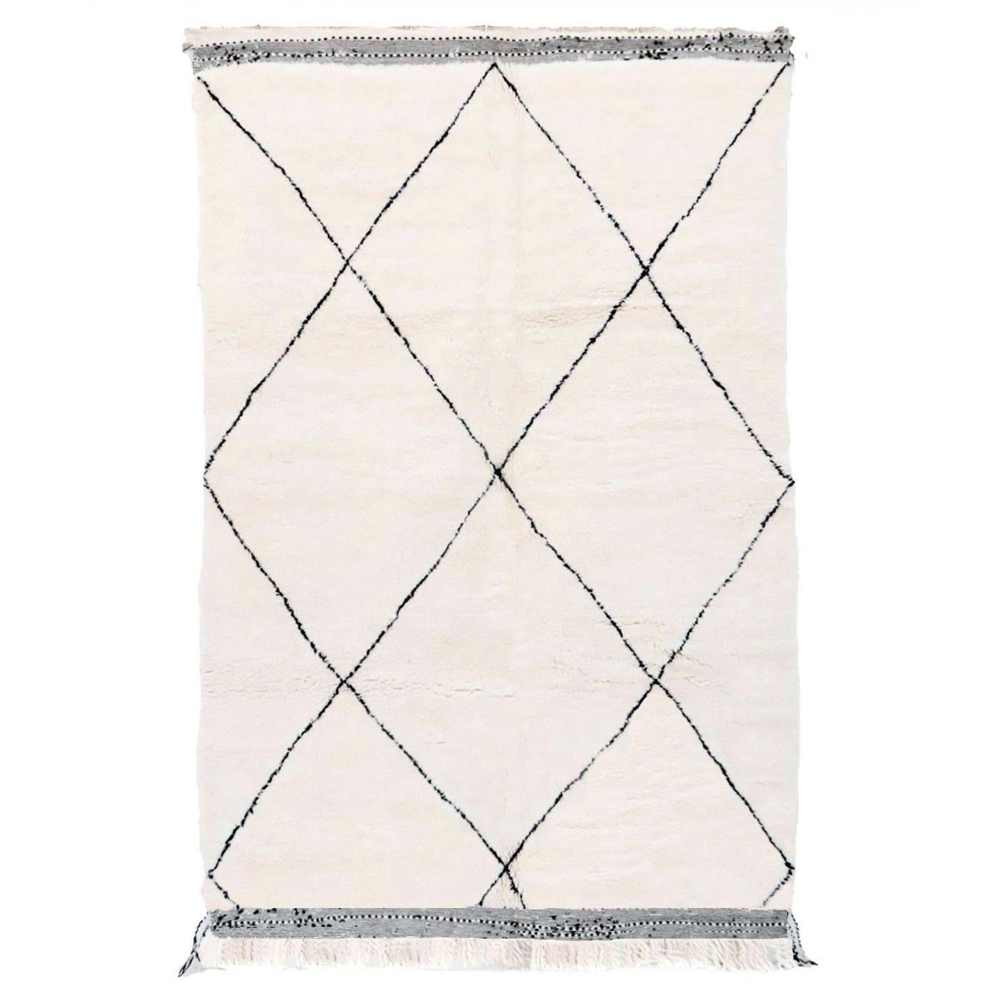 AFK Living vloerkleed Berber - handgemaakt - Wol - 140 cm x 200 cm