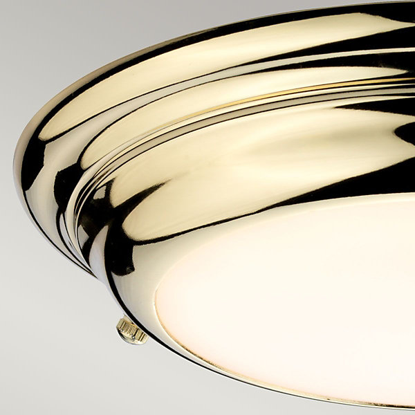 Mini-plafonnier LED Welland 1 lumière - Laiton poli