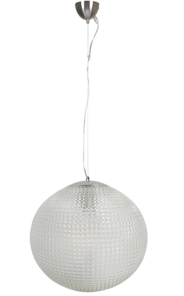 Lampa wisząca chromowana-przezroczysta LUCIDA 1xE27x60W Candellux
