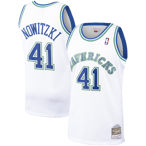 Dirk Nowitzki Dallas Mavericks 1998/99 Hardwood Classics Swingman Jersey - White