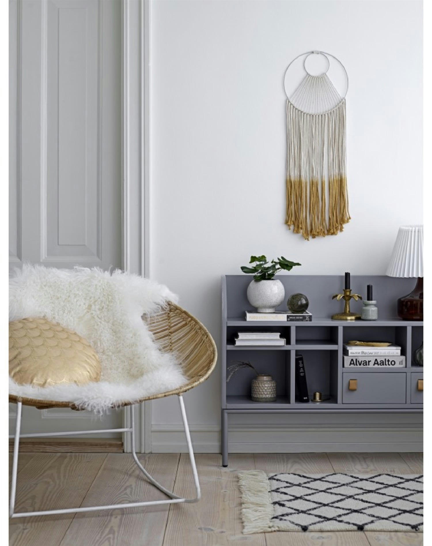 LE CHANT DES CIGALES - Coussin Samuel coton D45cm