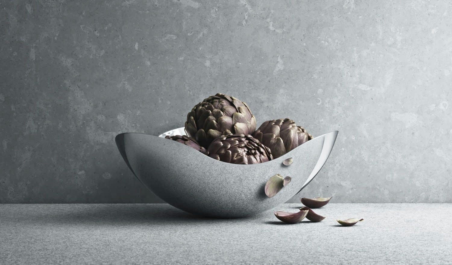 GEORGJENSENBLOOM - Bol Bloom Métal argent S