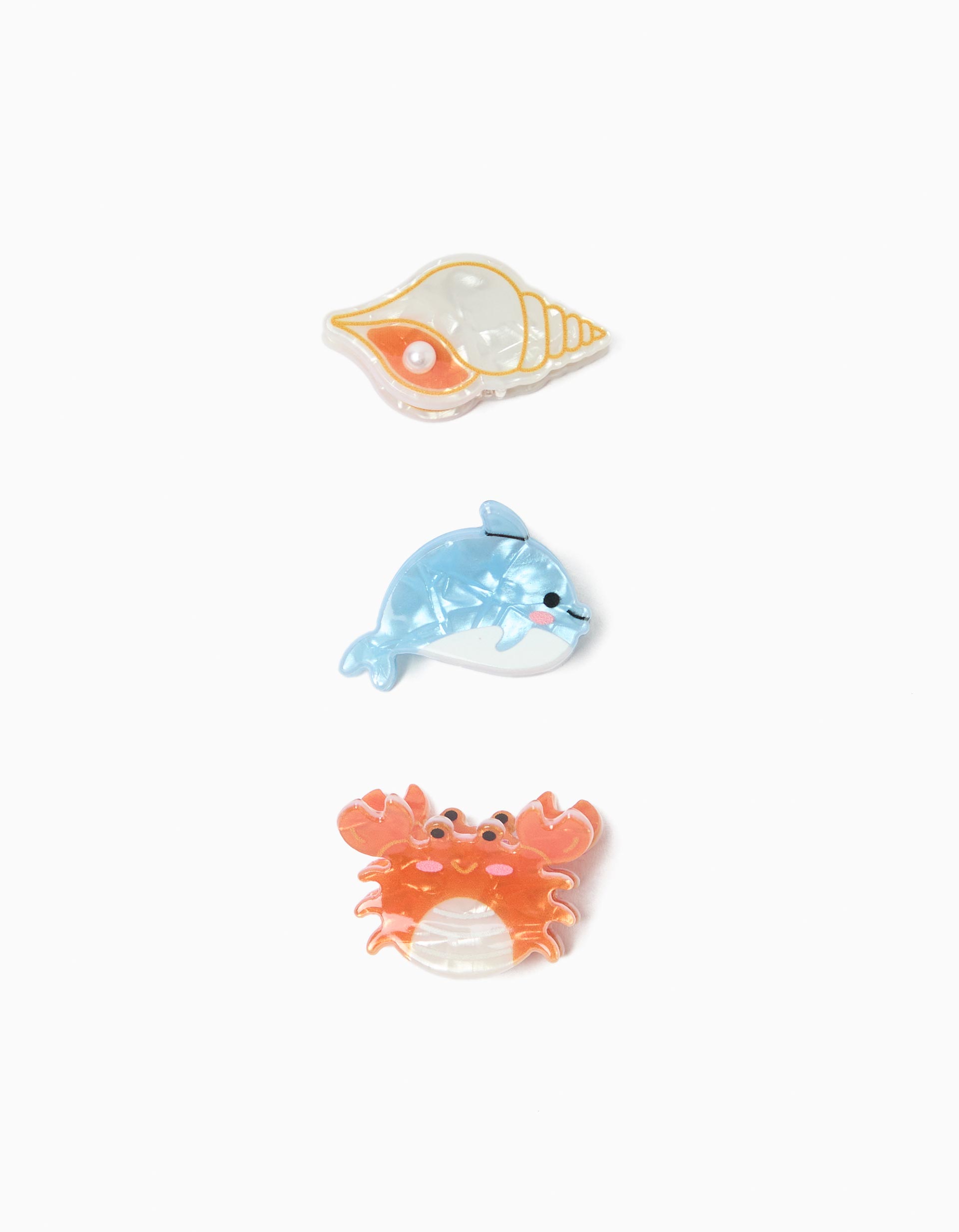 Pack 3 Molas de Cabelo, Menina, Multicor