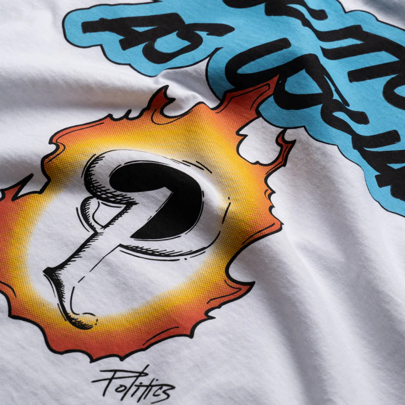 Politics Blaze Tee - White