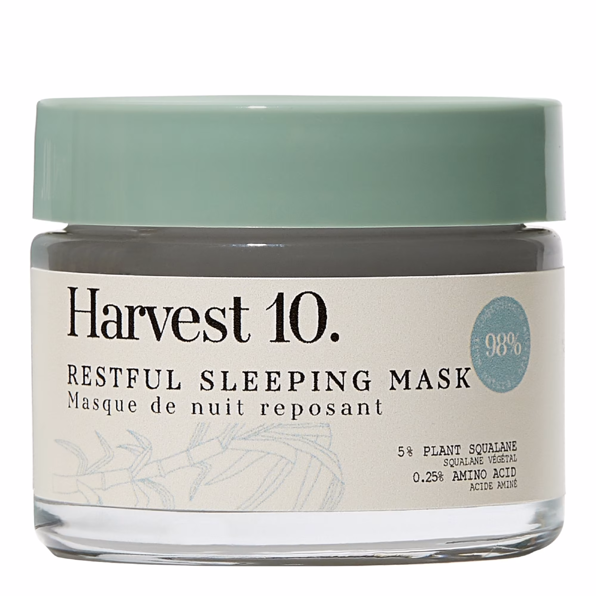 HARVEST 10Masque de nuit reposant