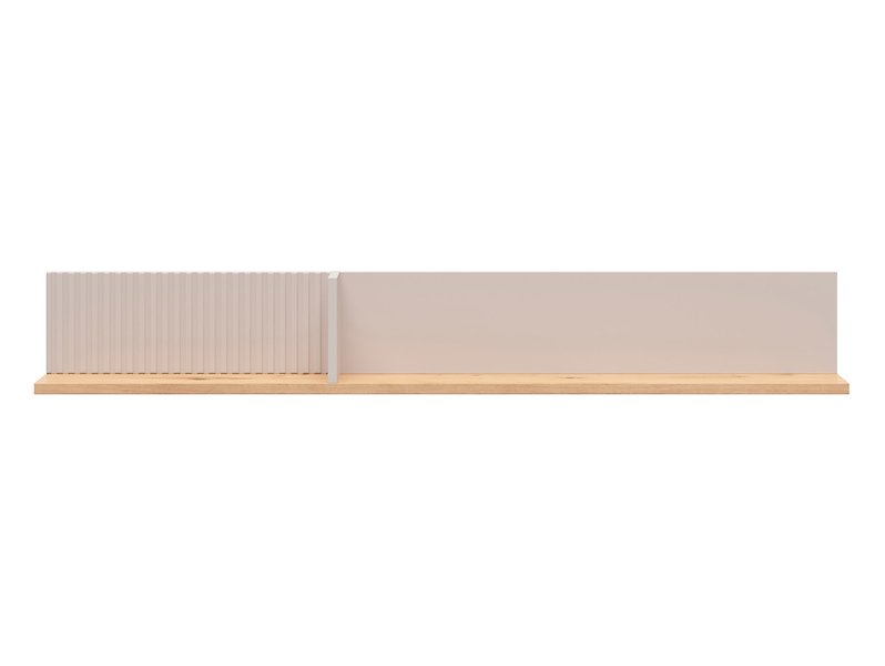 Póka ścienna Velton 135 cm kaszmir/dąb artisan