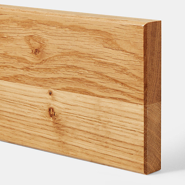 Bandeau de four Verbena chêne naturel l. 59,7 cm x H. 11,5 cm GoodHome