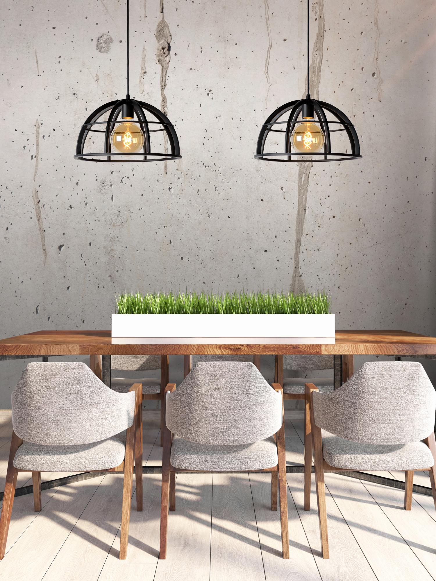Lucide DIKRA Hanglamp - Zwart