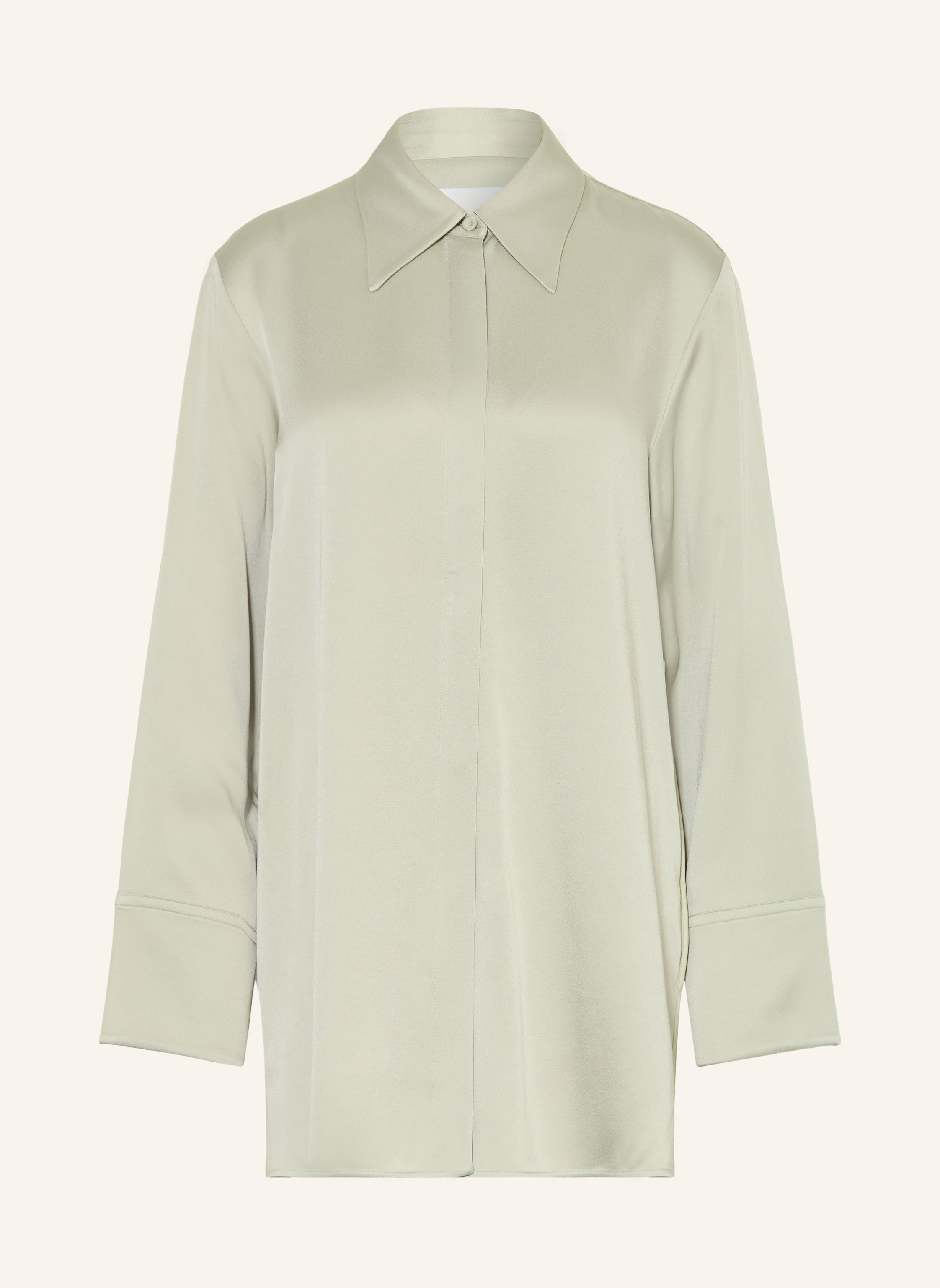 JIL SANDER Hemdbluse aus Satin