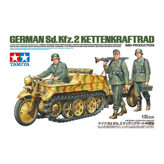 Tamiya German SD.KFZ.2 Kettenkraftrad Model Kit? 1:35