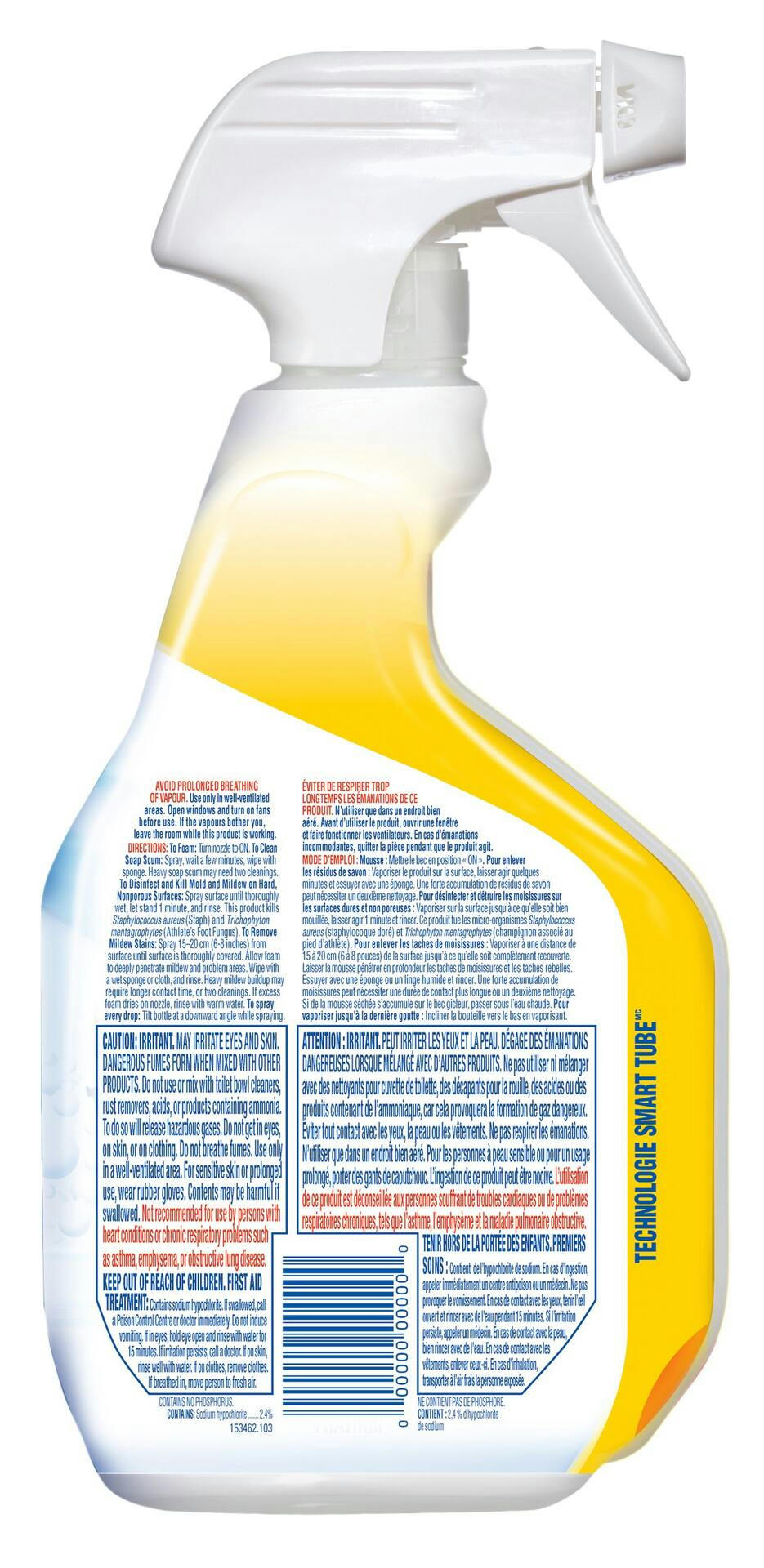 Clorox Disinfecting Bathroom Bleach Foamer Spray, 887-mL