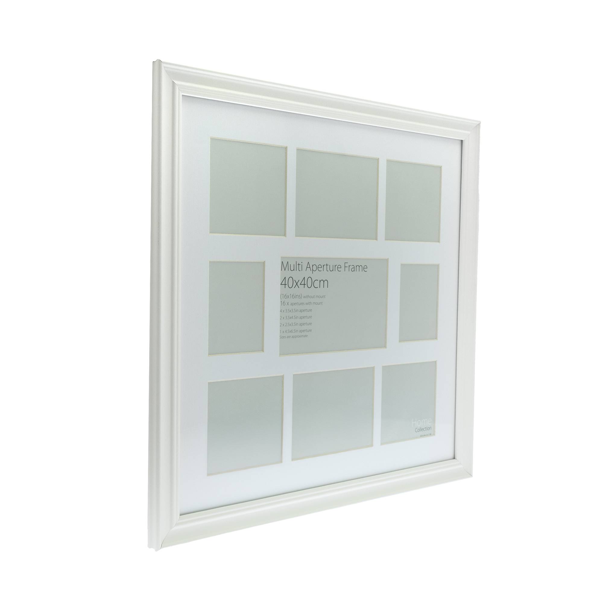 Vintage Beige Multi-Aperture Frame 40cm x 40cm