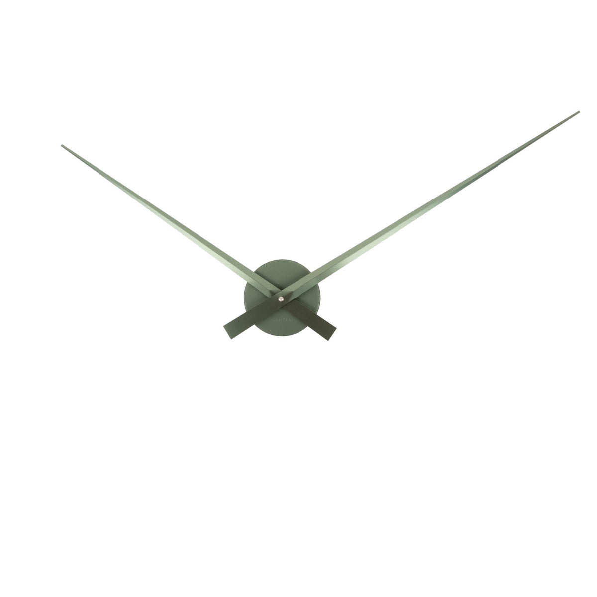 Karlsson wandklok Little Big Time Metallic - groen - Ø77.5cm