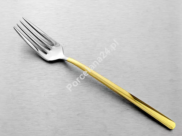 Komplet sztućców 65 cz. na 12 osób Hisar - Bahama Gold (4.0/3.0mm) złocone
