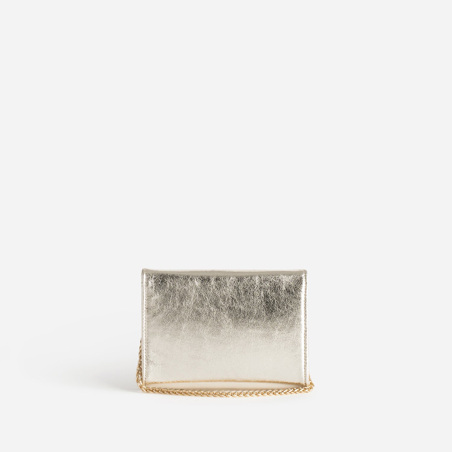 Sac pochette or