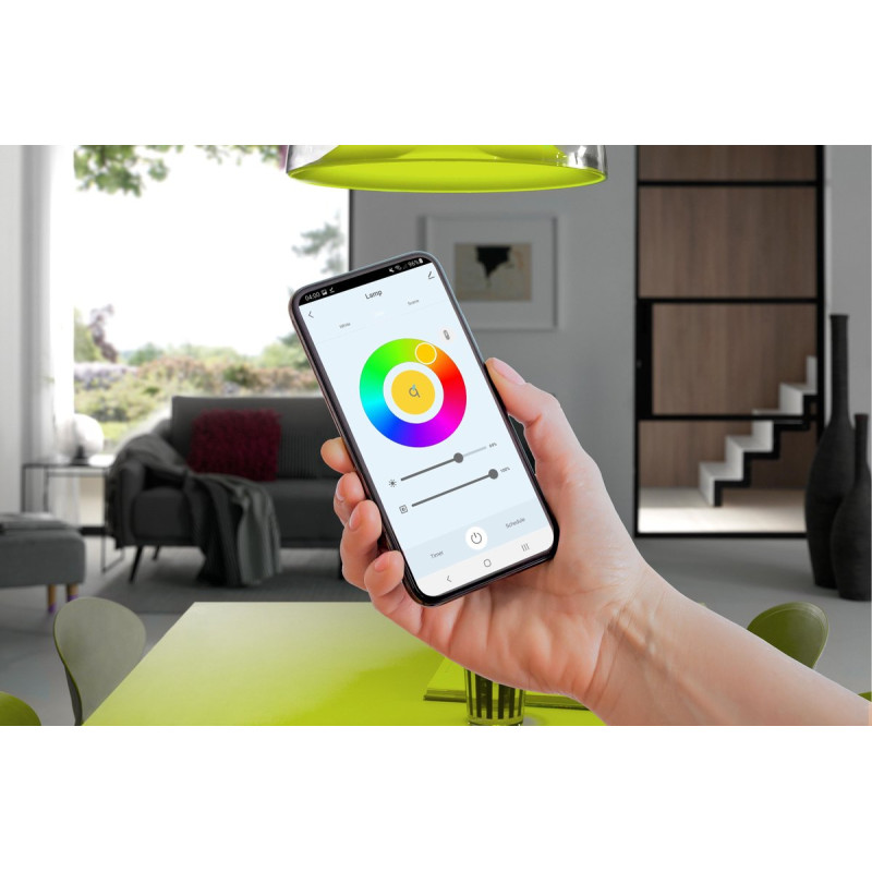 Ampoule LED Smart Wi-Fi E14 4,5 W QNECT