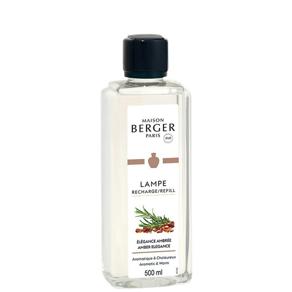 ÉLÉGANCE AMBRÉE - Recharge lampe Berger Élégance Ambrée 500ml
