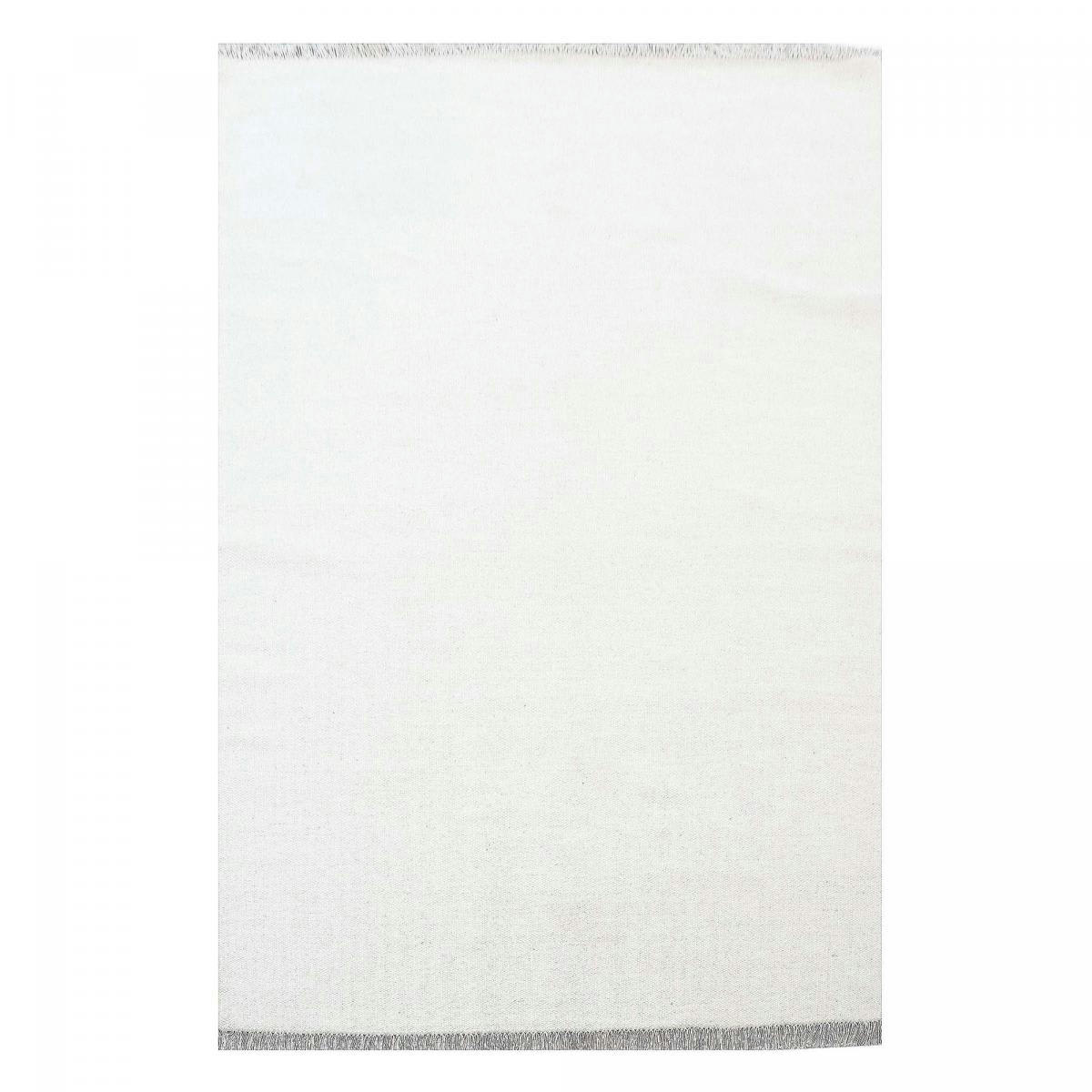 BAYA IBAY - Tapis kilim blanc 170x240