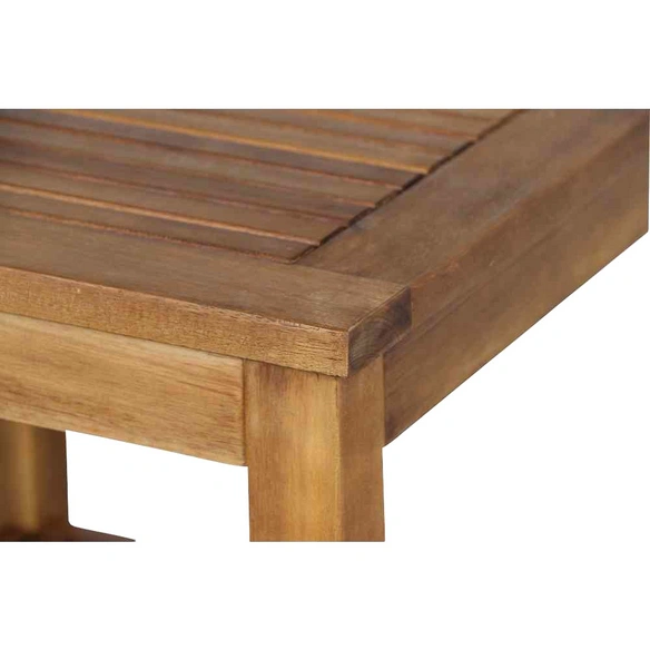 Beistelltisch »Astoria«, mit Akazienholz-Tischplatte, BxTxH: 45 x 45 x 45 cm