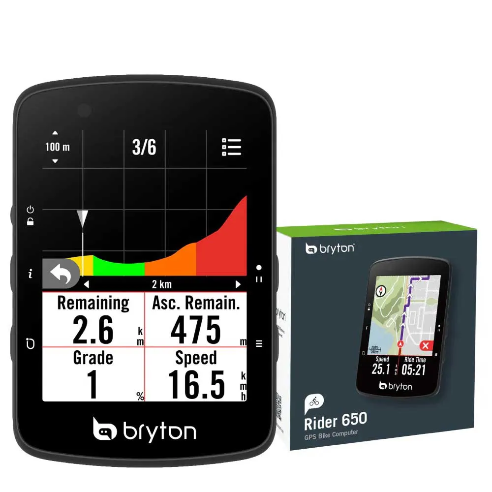 Bryton Rider 650 T cycling computer