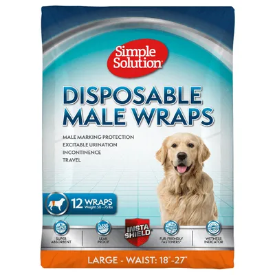 Simple Solution Disposable Male Wraps