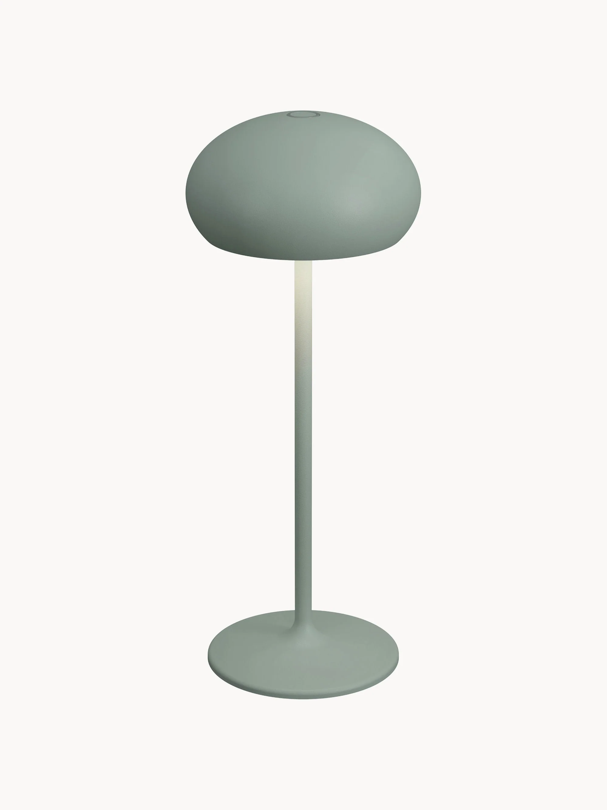 Mobile LED-Außentischlampe Pebble, dimmbar