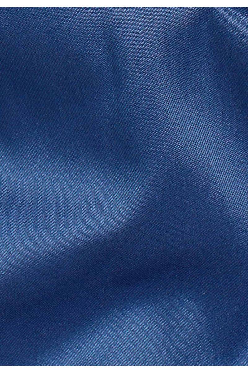ETERNA Performance Modern Fit Tencel Hemd rauchblau, Einfarbig