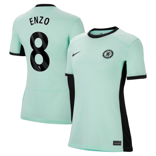 Enzo Fernández Chelsea Nike Women's 2023/24 Third Stadium Replica Player Jersey - Mint