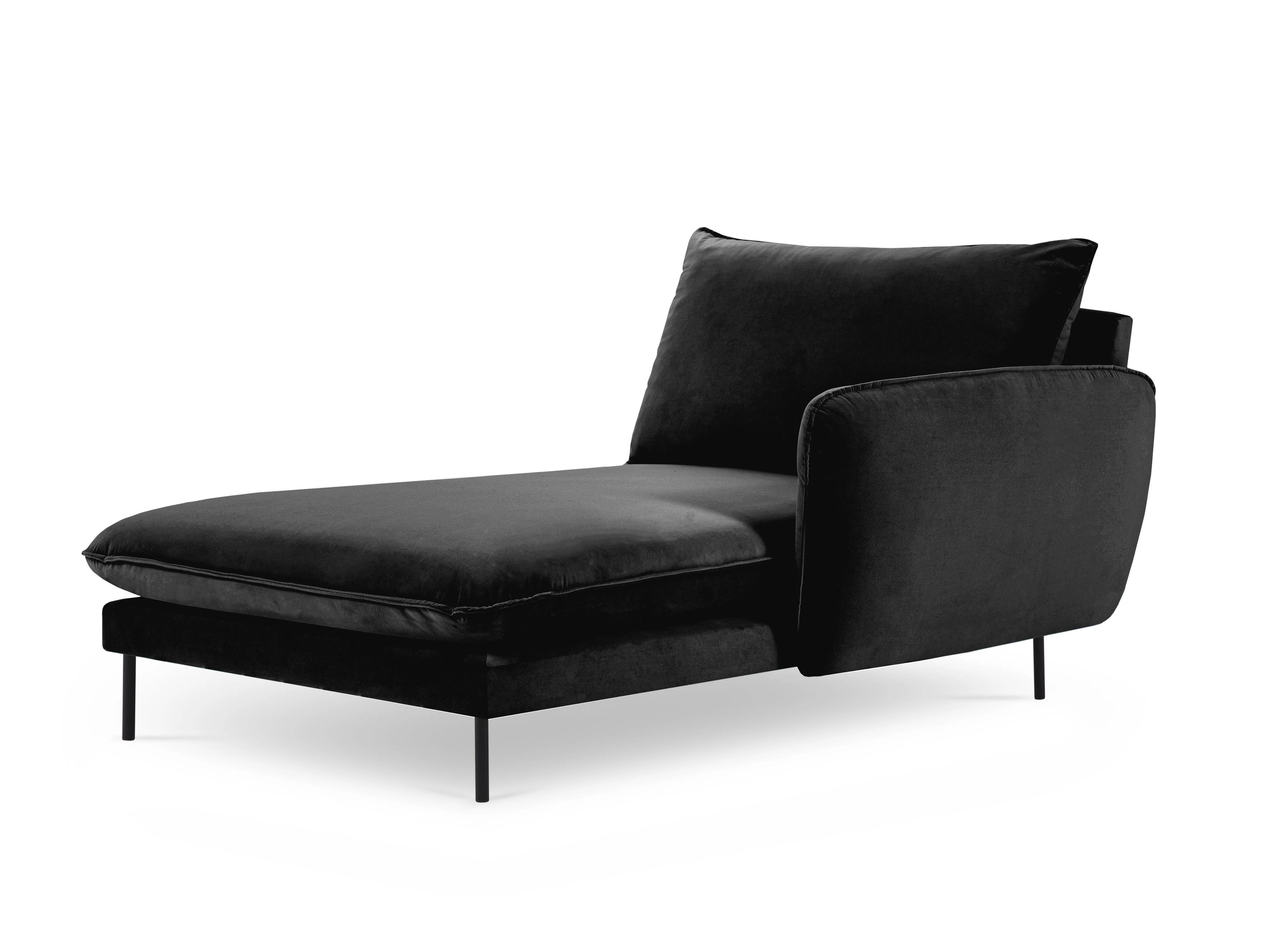 Chaise longue Vienna rechts velvet